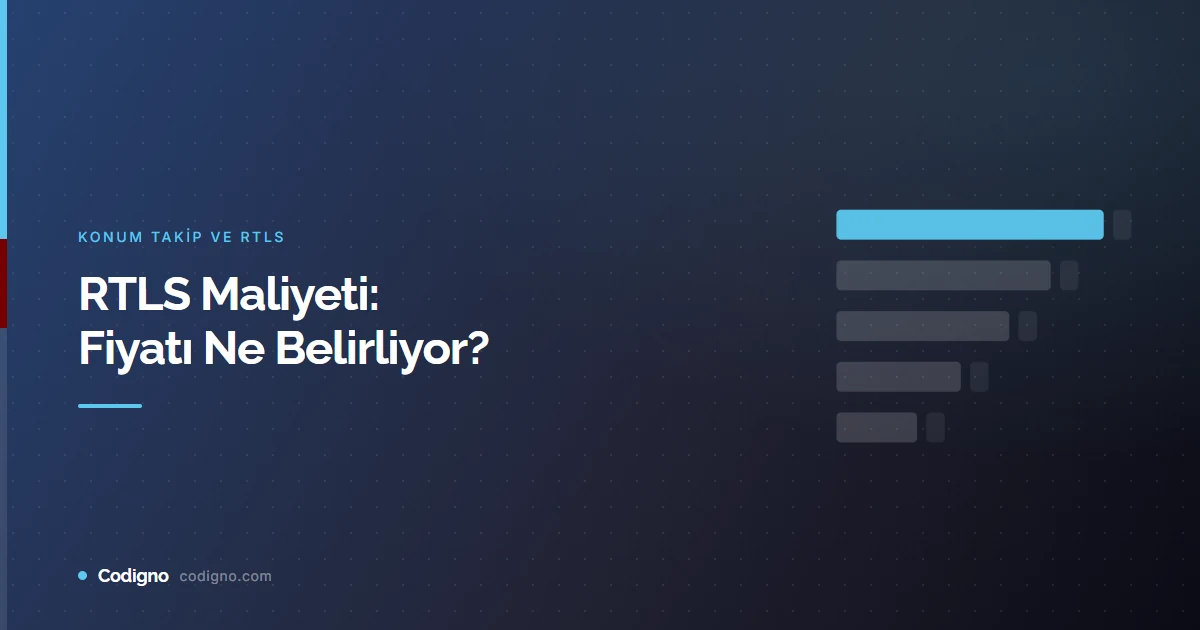 RTLS Maliyeti: Fiyatı Ne Belirliyor?