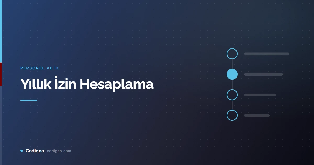 Yıllık İzin Hesaplama